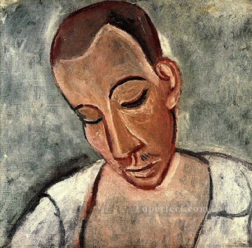  bust - Sailor bust 1907 cubism Pablo Picasso